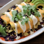 black bean enchilada