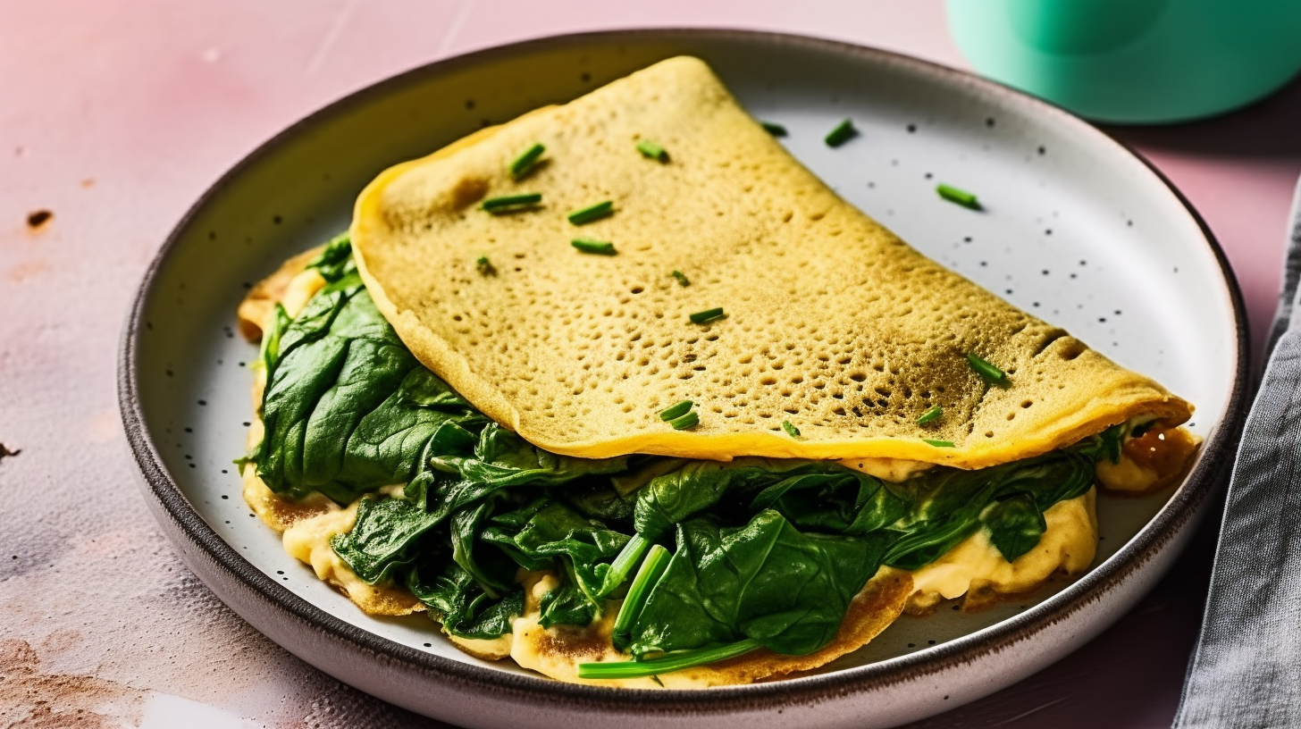 vegan omelette